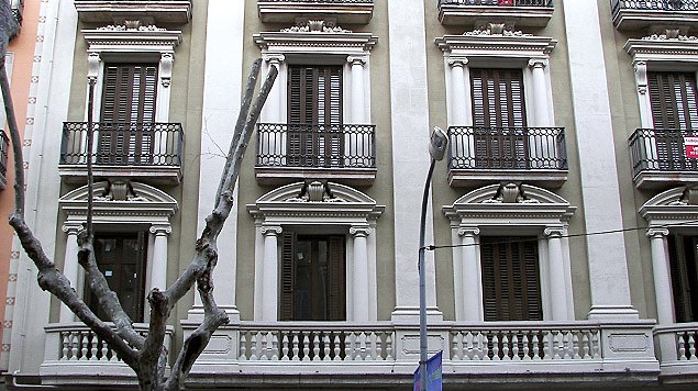 Façana d’un edifici de l’Eixample